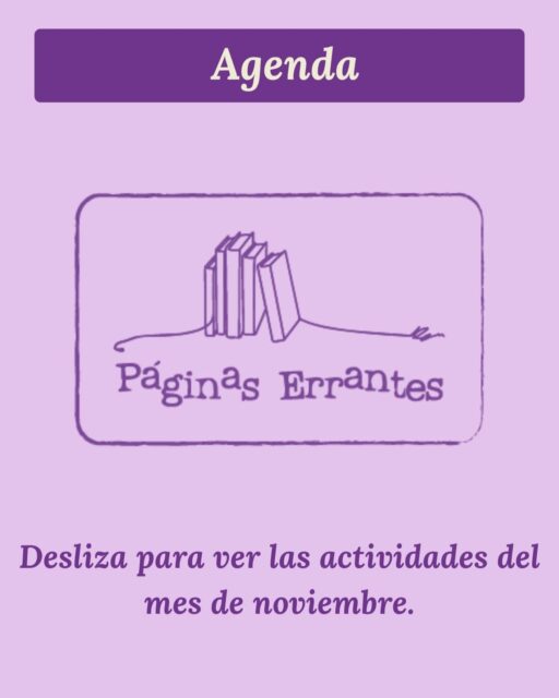 El mes de noviembre llega cargadito de todo tipo de actividades, son todas tan interesantes que cuesta elegir 😊